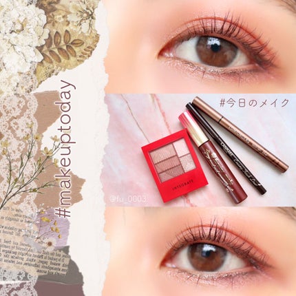 トリプルレシピアイズ/インテグレート/アイシャドウパレットを使ったクチコミ(1枚目)