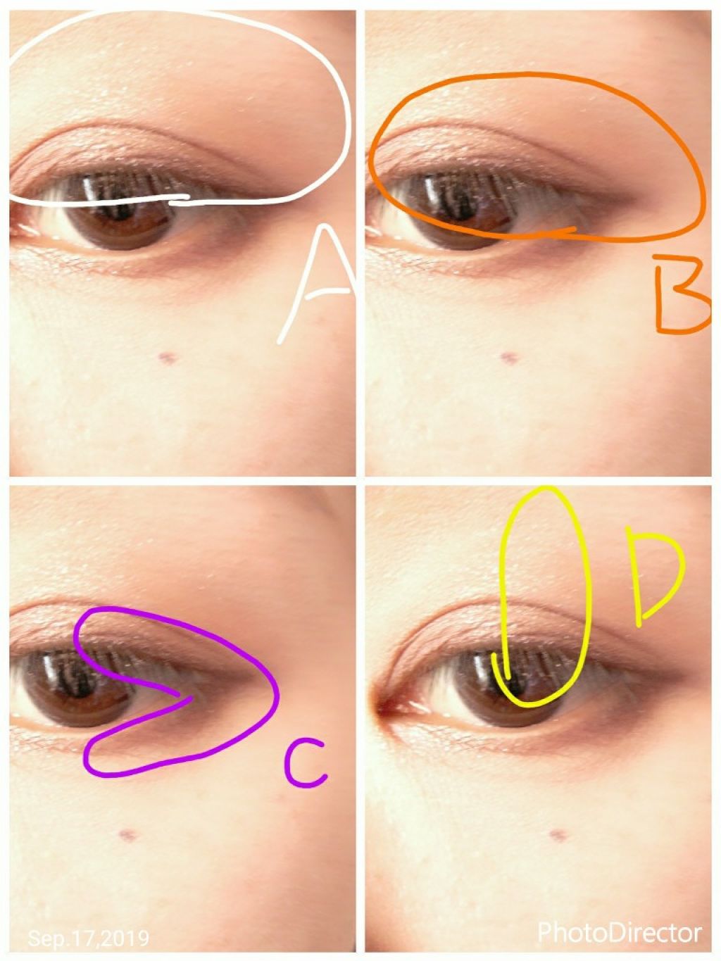 【旧品】パーフェクトスタイリストアイズ/キャンメイク/アイシャドウパレットを使ったクチコミ（3枚目）