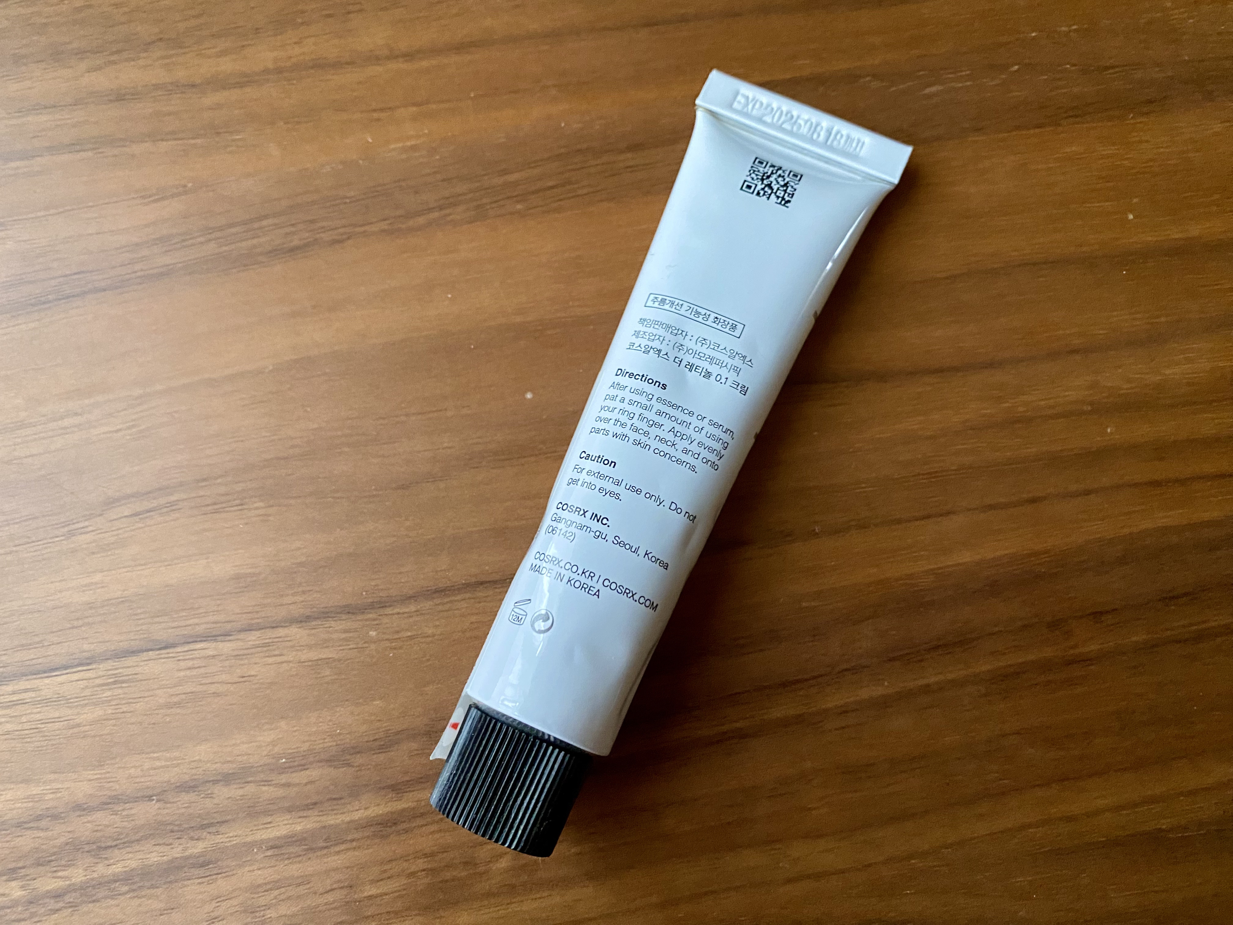 RXザ・レチノール0.1クリーム/COSRX/フェイスクリームを使ったクチコミ（2枚目）