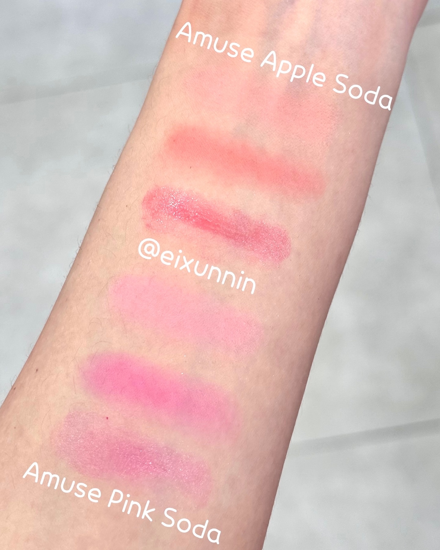 リップ&チークセルフォン/AMUSE/口紅を使ったクチコミ（3枚目）