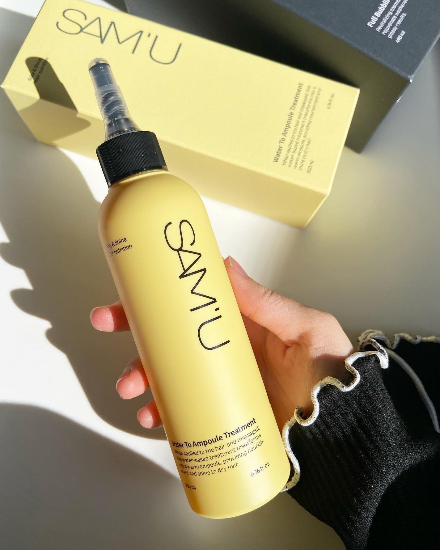 ウォータートゥーアンプルトリートメント/SAM'U/アウトバストリートメントを使ったクチコミ(1枚目)