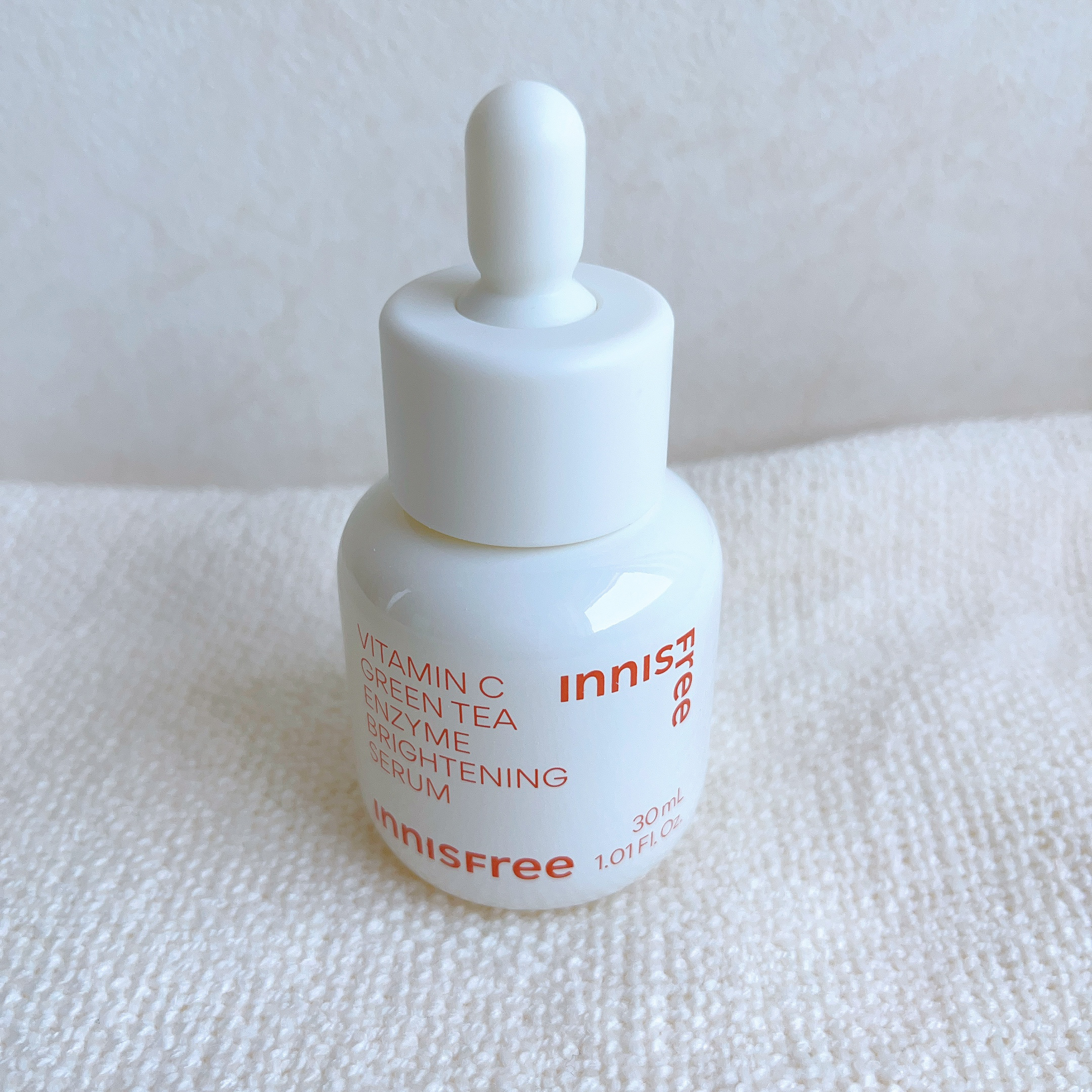 ビタC　グリーンティーエンザイム　ブライト　セラム/innisfree/美容液を使ったクチコミ（2枚目）