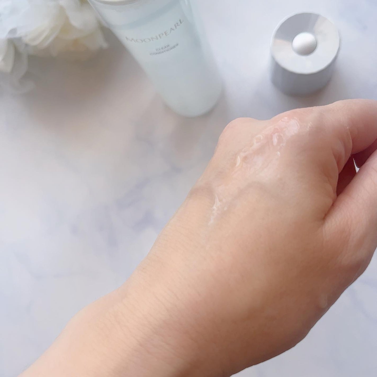 ムーンパール クリアコンディショナー/ミキモト コスメティックス/ブースター・導入液を使ったクチコミ(3枚目)