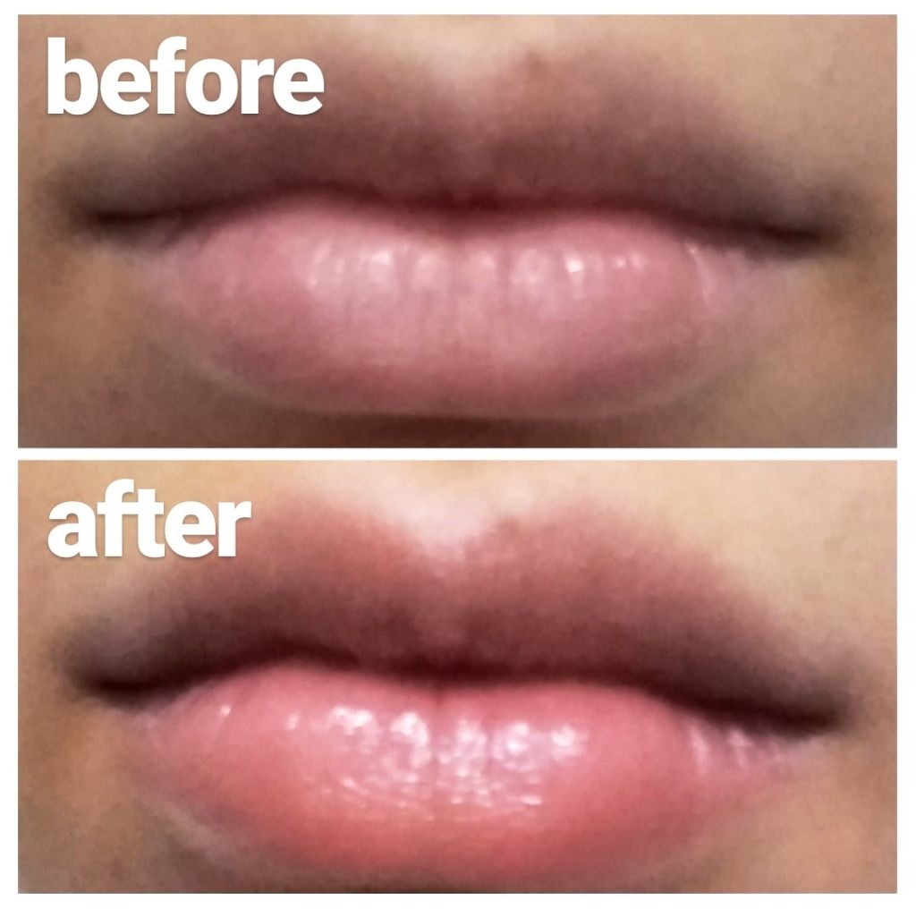 ウォーターリップ ほんのり色つき/メンソレータム/リップクリームを使ったクチコミ（3枚目）