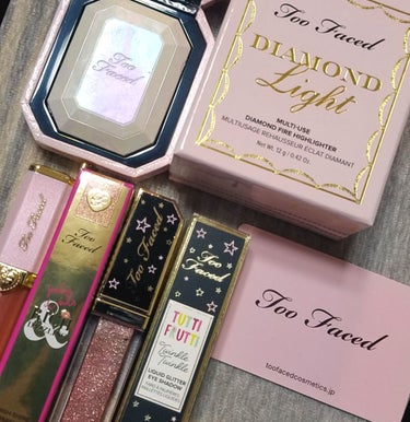 ダイヤモンドライト マルチユース ハイライター/Too Faced/パウダーハイライトを使ったクチコミ（2枚目）