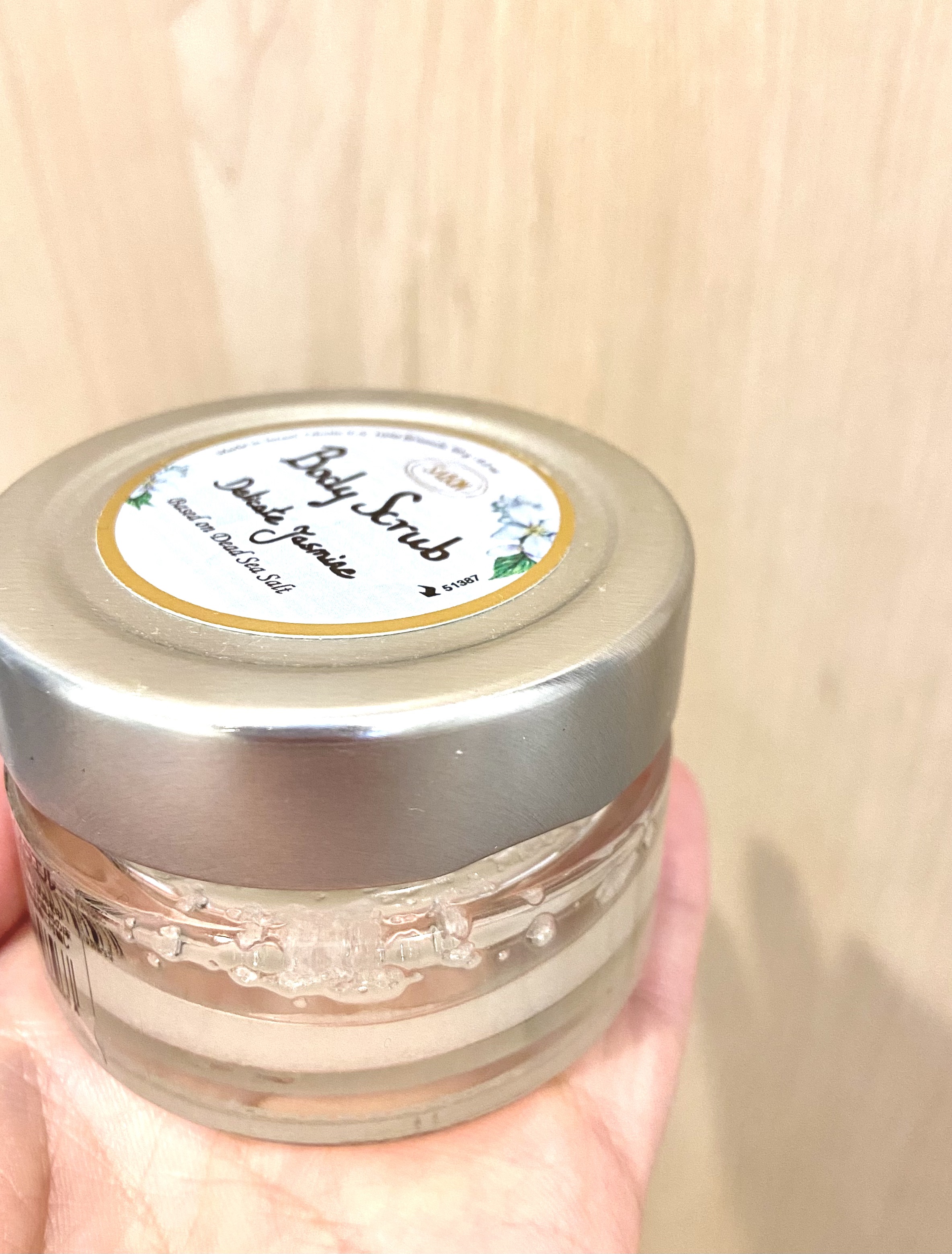 ボディスクラブ デリケート・ジャスミン/SABON/ボディスクラブを使ったクチコミ（1枚目）