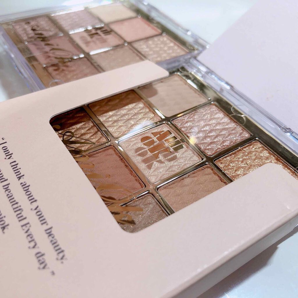 ソフトクレイビームアイシャドウパレット/AMIOK/ジェル・クリームアイシャドウを使ったクチコミ(3枚目)