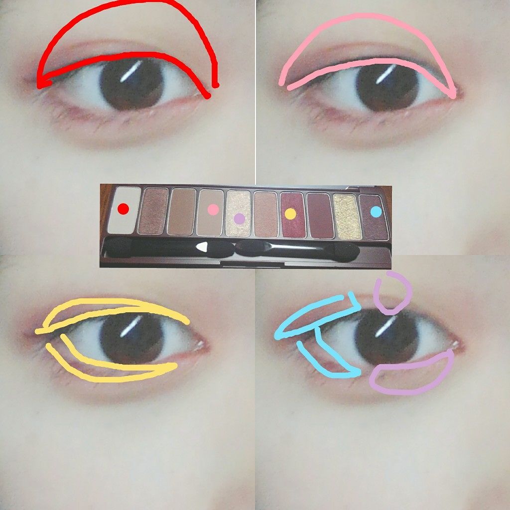 プレイカラー アイシャドウ/ETUDE/アイシャドウパレットを使ったクチコミ（2枚目）