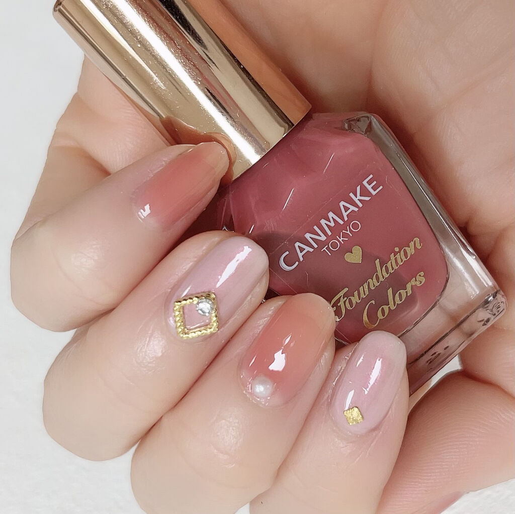 ファンデーションカラーズ/キャンメイク/マニキュアを使ったクチコミ（1枚目）