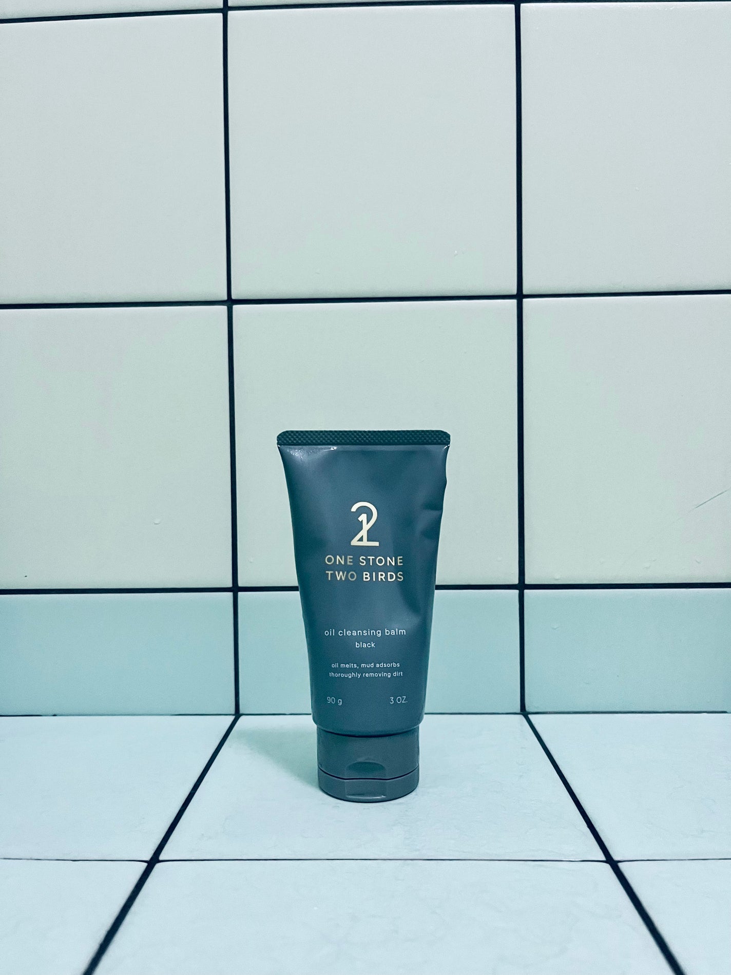 オイルクレンジングバーム ブラック/ONE STONE TWO BIRDS/クレンジングバームを使ったクチコミ(1枚目)