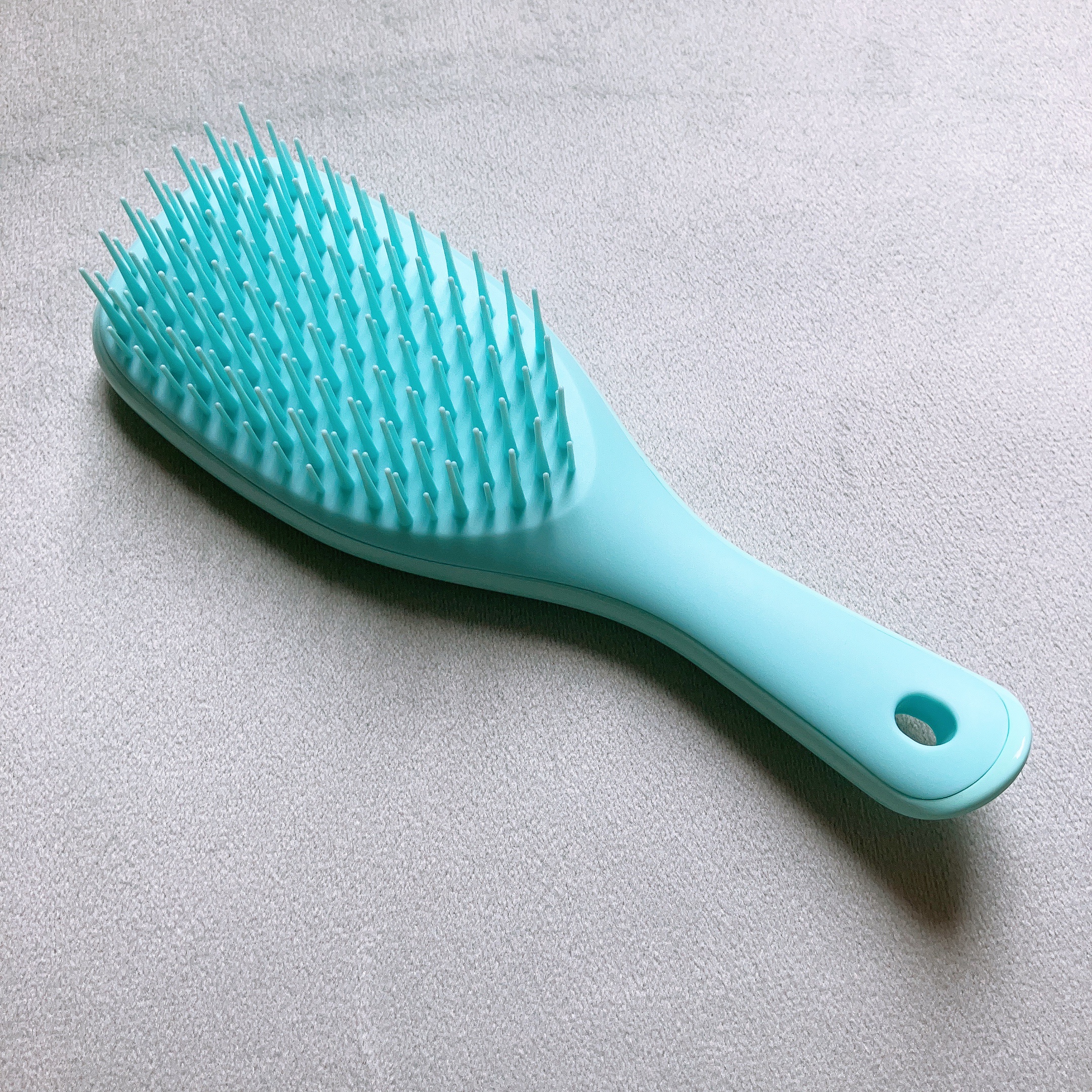 タングルティーザー ザ・アルティメットディタングラー ミニ シーグリーン/TANGLE TEEZER/ヘアブラシを使ったクチコミ（1枚目）