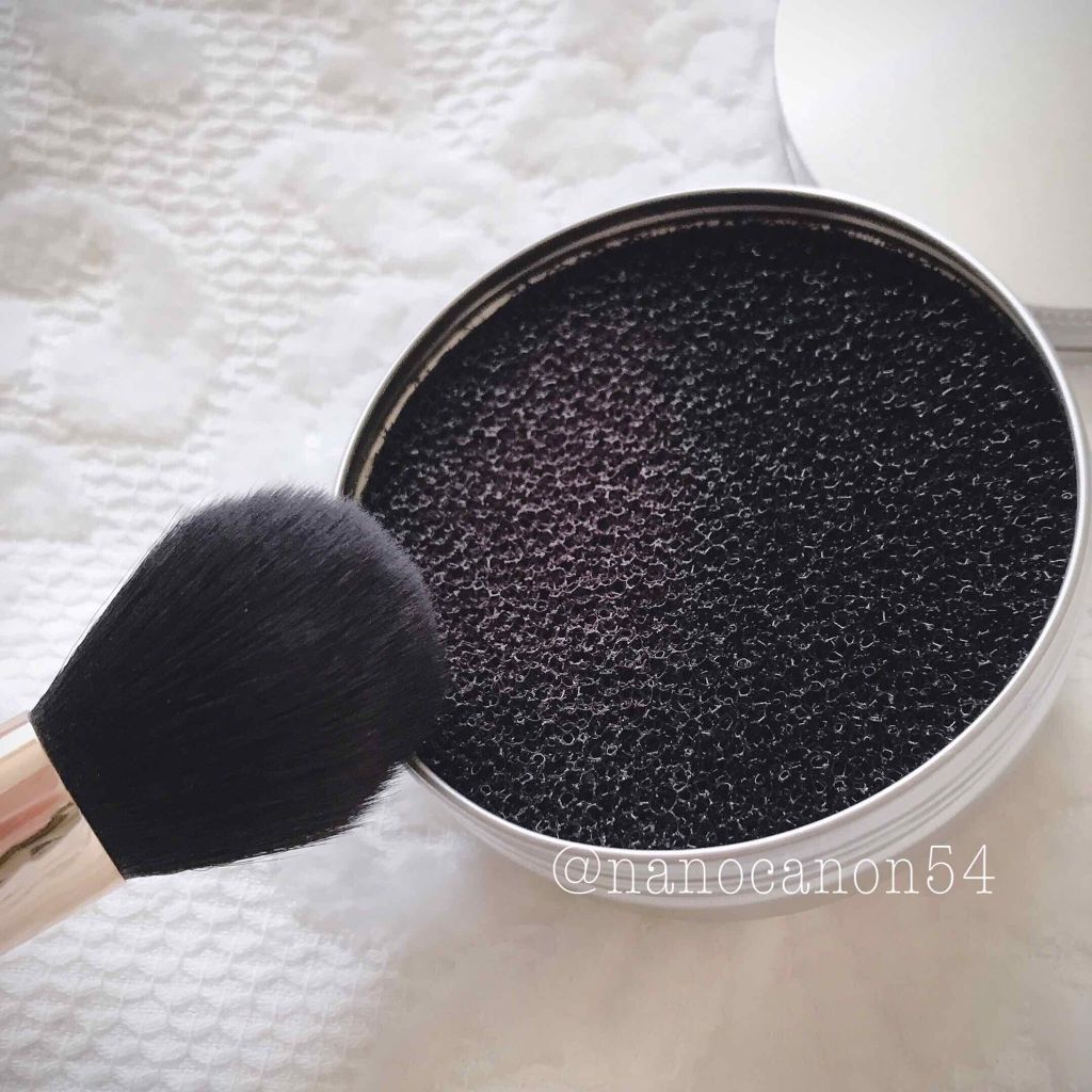 ドライメイクブラシクリーナー/セリア/その他化粧小物を使ったクチコミ（2枚目）