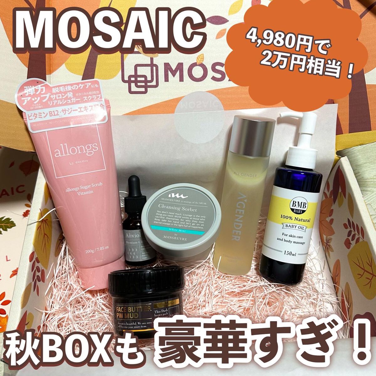 MOSAIC ボックス/MOSAIC/その他キットセットを使ったクチコミ(1枚目)