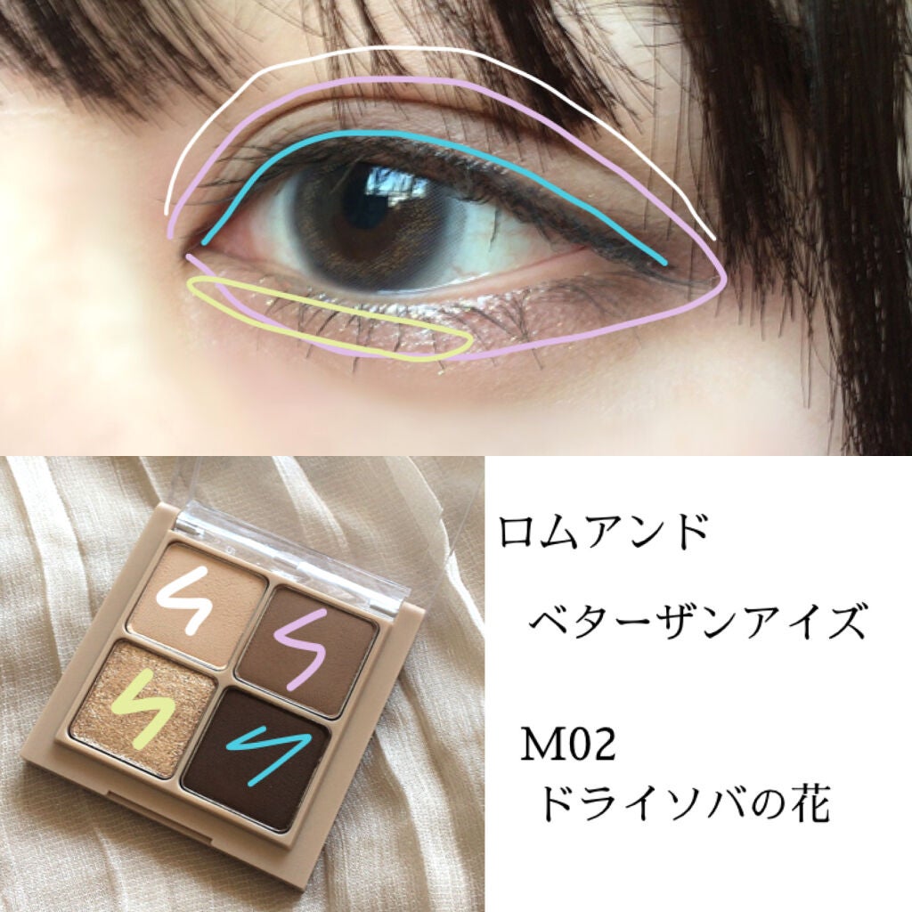 ジューシーラスティングティント/rom&nd/リップティントを使ったクチコミ(2枚目)