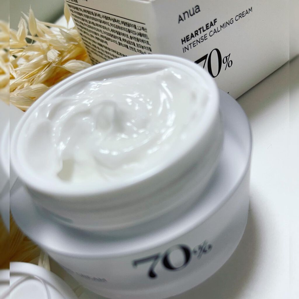 ドクダミ 70 インテンスカーミングクリーム/Anua/フェイスクリームを使ったクチコミ(3枚目)