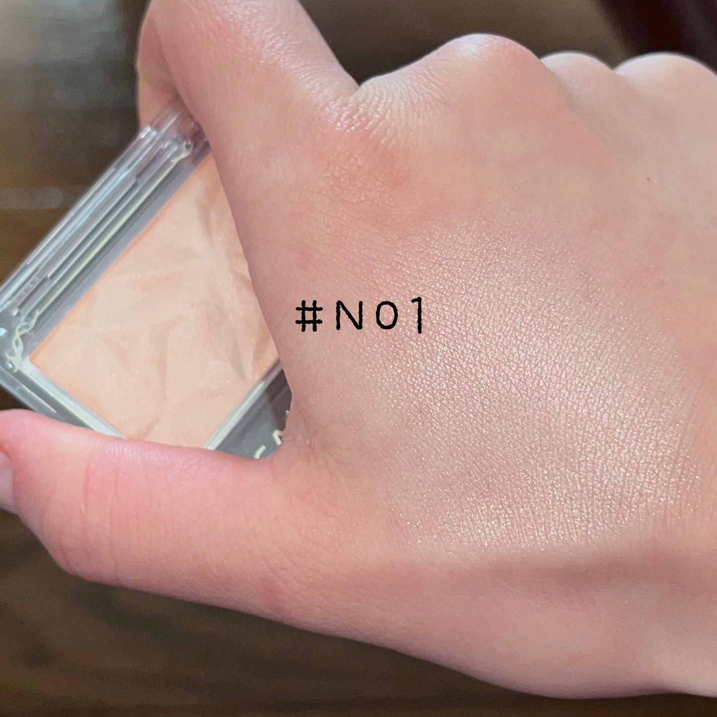 ハイライター/キャンメイク/パウダーハイライトを使ったクチコミ(5枚目)