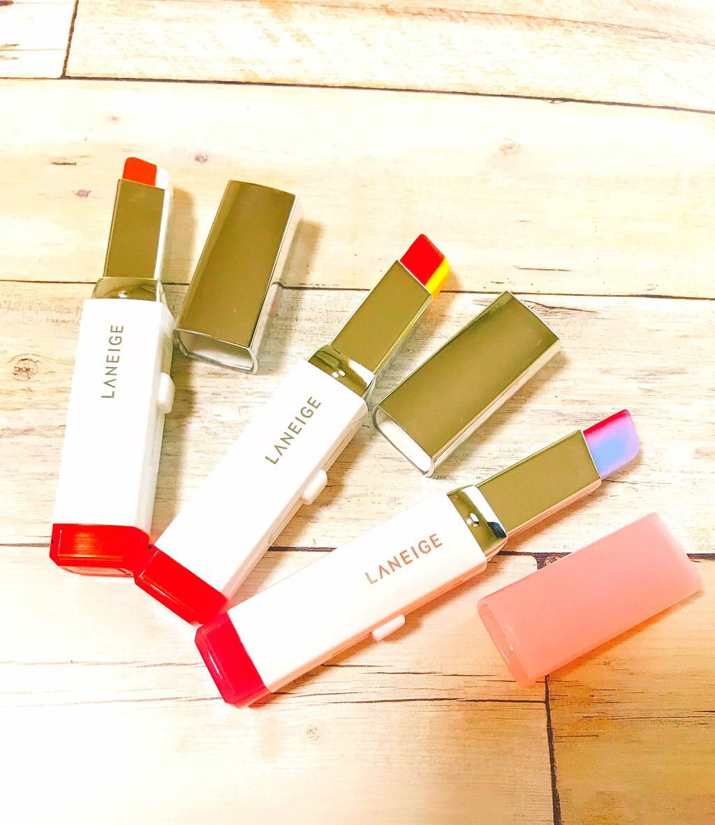 ツー トーン リップ バー/LANEIGE/口紅を使ったクチコミ(1枚目)