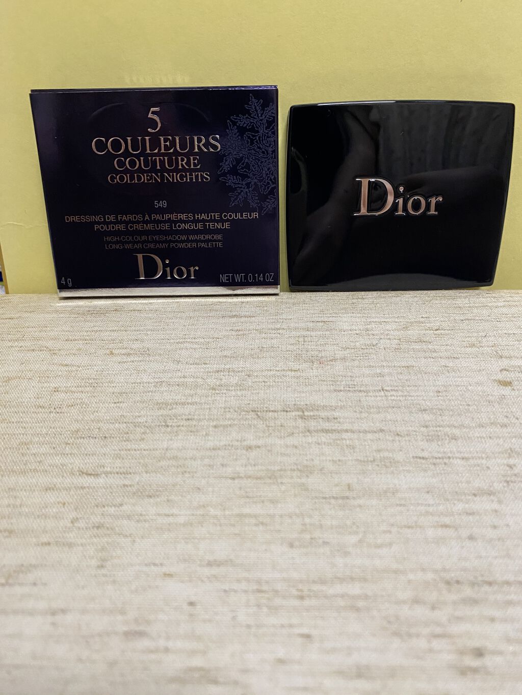 サンク クルール クチュール＜ゴールデン ナイツ＞/Dior/アイシャドウパレットを使ったクチコミ（2枚目）