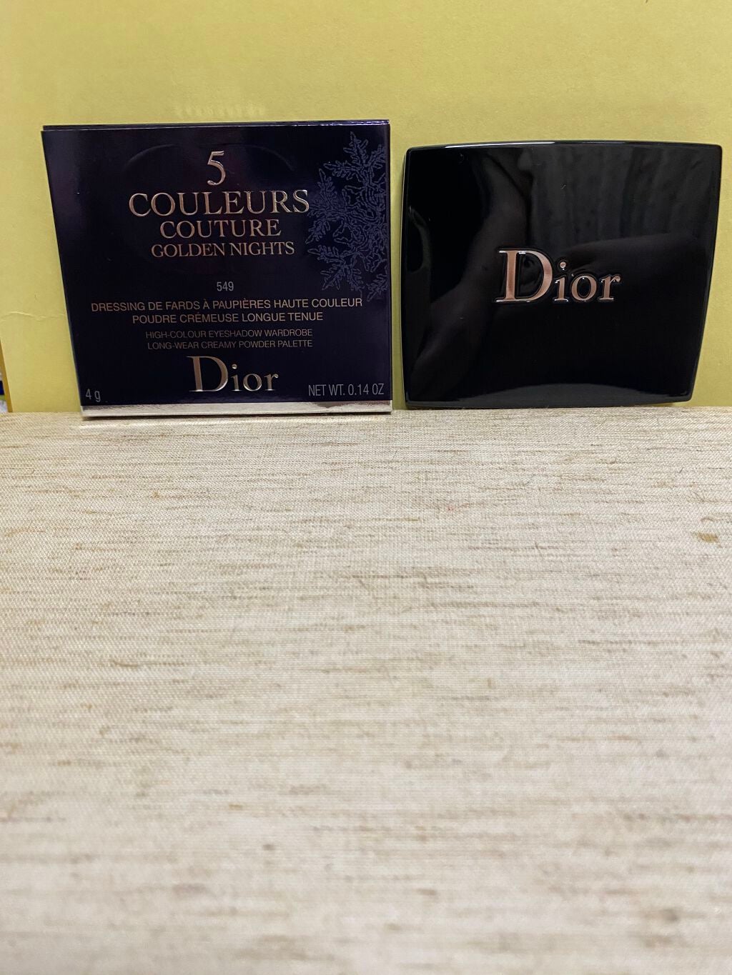 サンク クルール クチュール<ゴールデン ナイツ>/Dior/アイシャドウパレットを使ったクチコミ(2枚目)