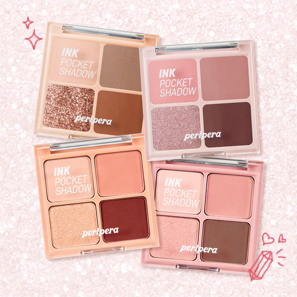 インク ポケット シャドウ パレット(AD)/PERIPERA/アイシャドウパレットを使ったクチコミ(4枚目)