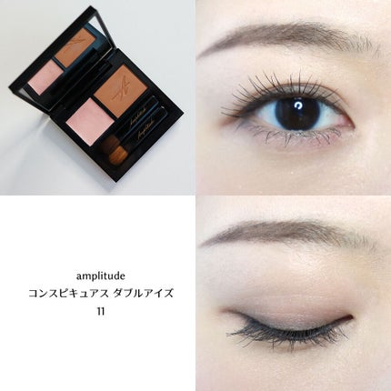 コンスピキュアス ダブルアイズ 11 キャメル/Amplitude/アイシャドウパレットの画像