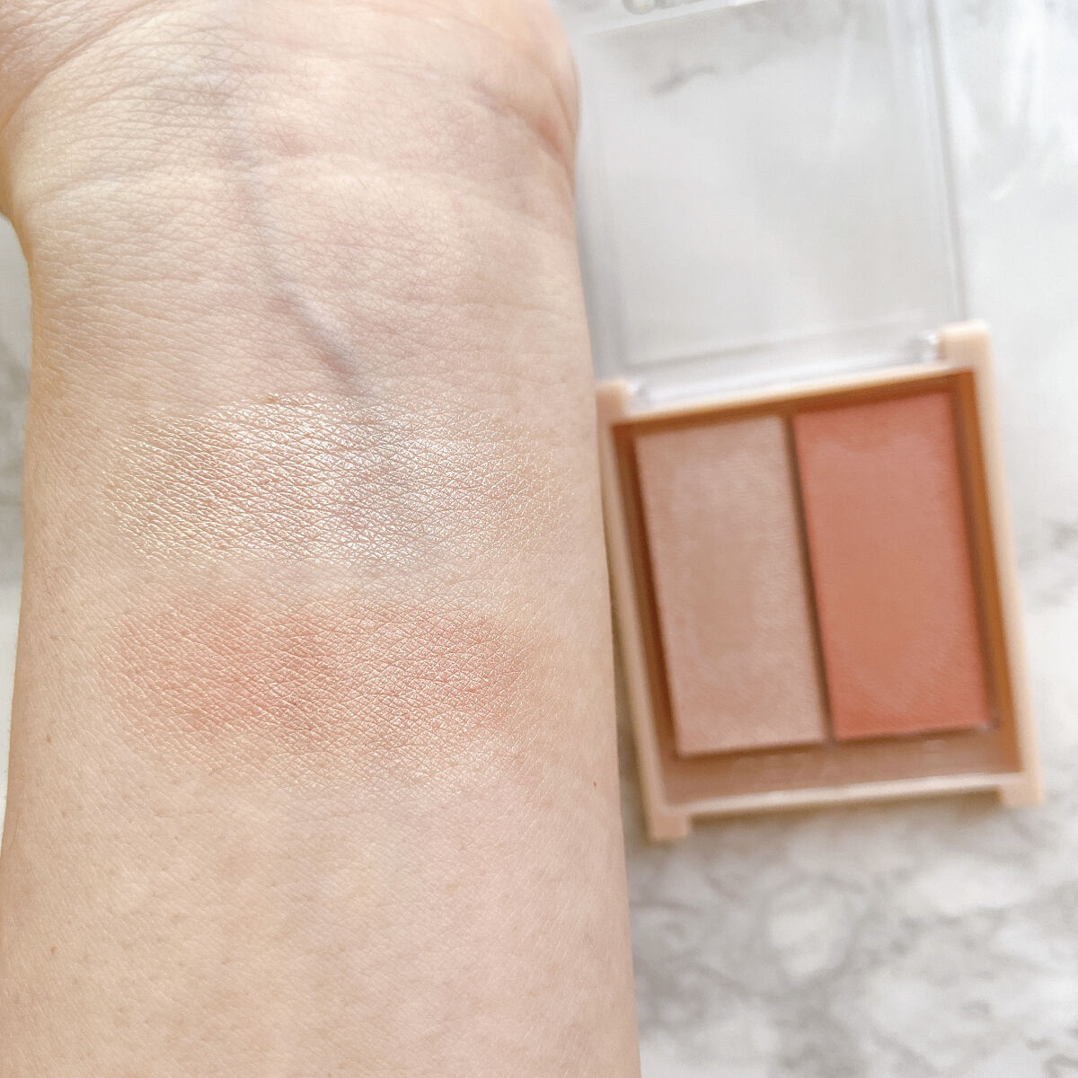 フェイスグロウカラー/CEZANNE/クリームハイライトを使ったクチコミ（3枚目）