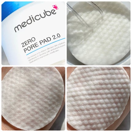 ゼロ毛穴パッド 2.0/MEDICUBE/トナーパッドを使ったクチコミ(3枚目)