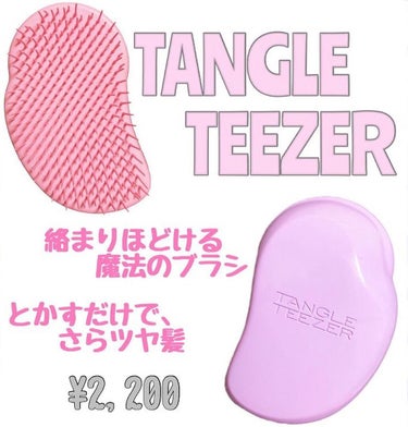 コンパクトスタイラー/TANGLE TEEZER/ヘアブラシを使ったクチコミ（1枚目）