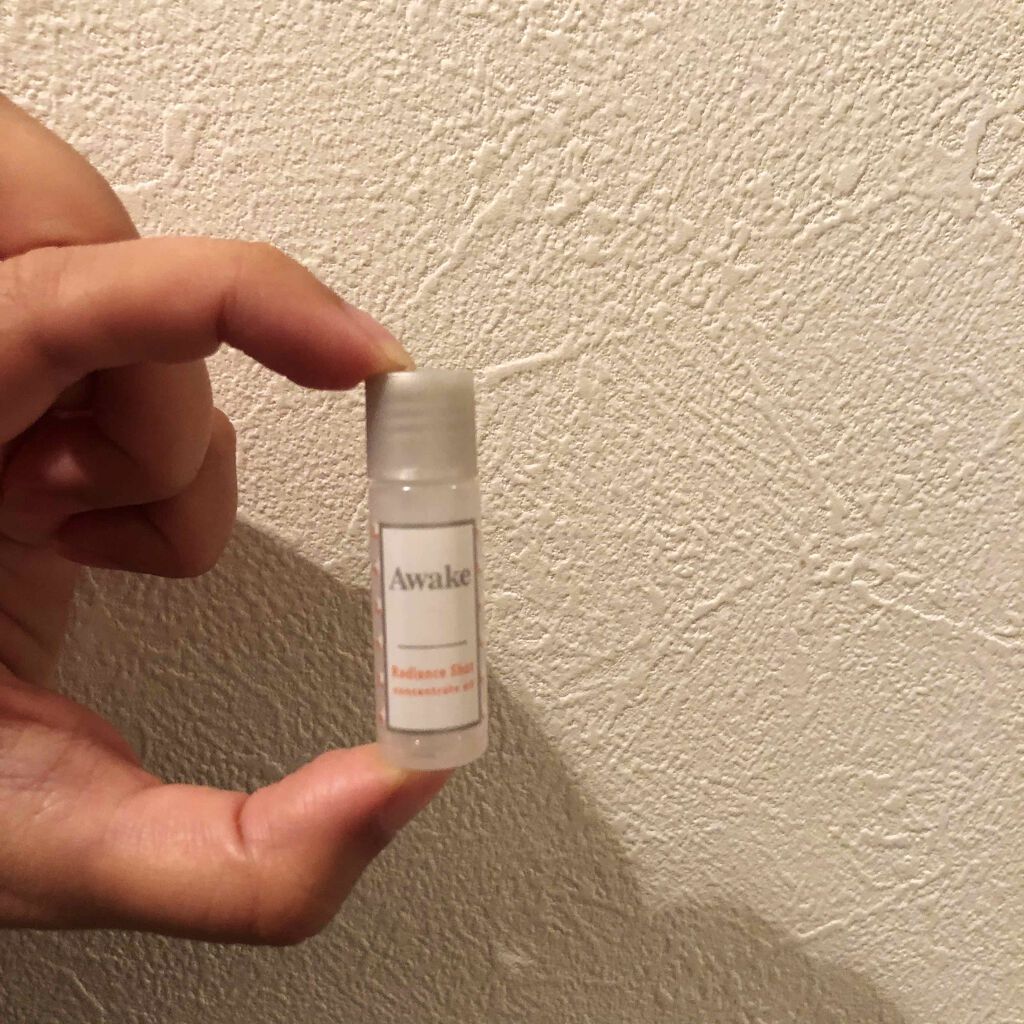 ラディアンスショット コンセントレイトオイル/Awake/フェイスオイルを使ったクチコミ（1枚目）