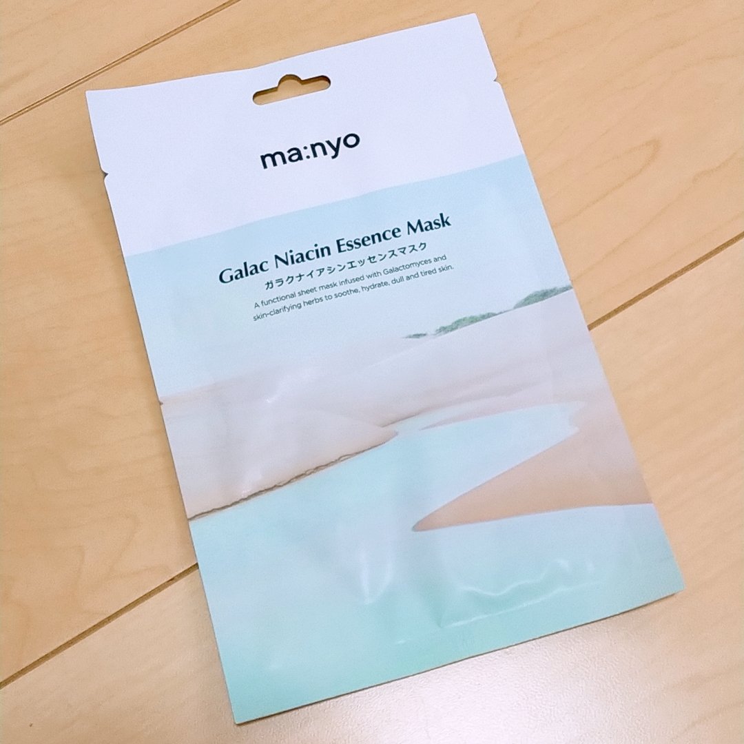 ガラクナイアシン エッセンスマスク/manyo/シートマスク・パックを使ったクチコミ（1枚目）