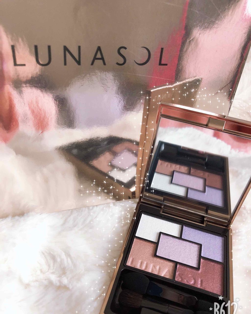 ジェミネイトアイズ/LUNASOL/アイシャドウパレットを使ったクチコミ(2枚目)
