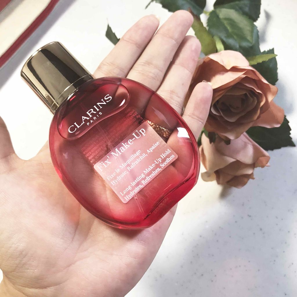 フィックス メイクアップ/CLARINS/ミスト状化粧水を使ったクチコミ（2枚目）
