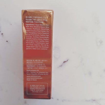 バイウィッシュトレンド マンデル酸5%プレップウォーター/By Wishtrend/化粧水を使ったクチコミ(4枚目)