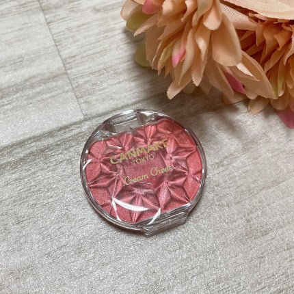 クリームチーク(パールタイプ)/キャンメイク/ジェル・クリームチークを使ったクチコミ(4枚目)