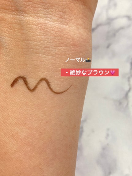 シルキーリキッドアイライナーWP/D-UP/リキッドアイライナーを使ったクチコミ(3枚目)