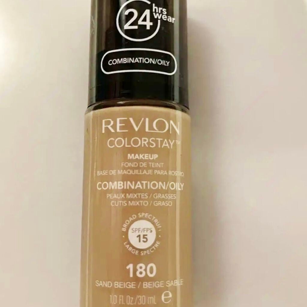 カラーステイ メイクアップ N/REVLON/リキッドファンデーションを使ったクチコミ(1枚目)