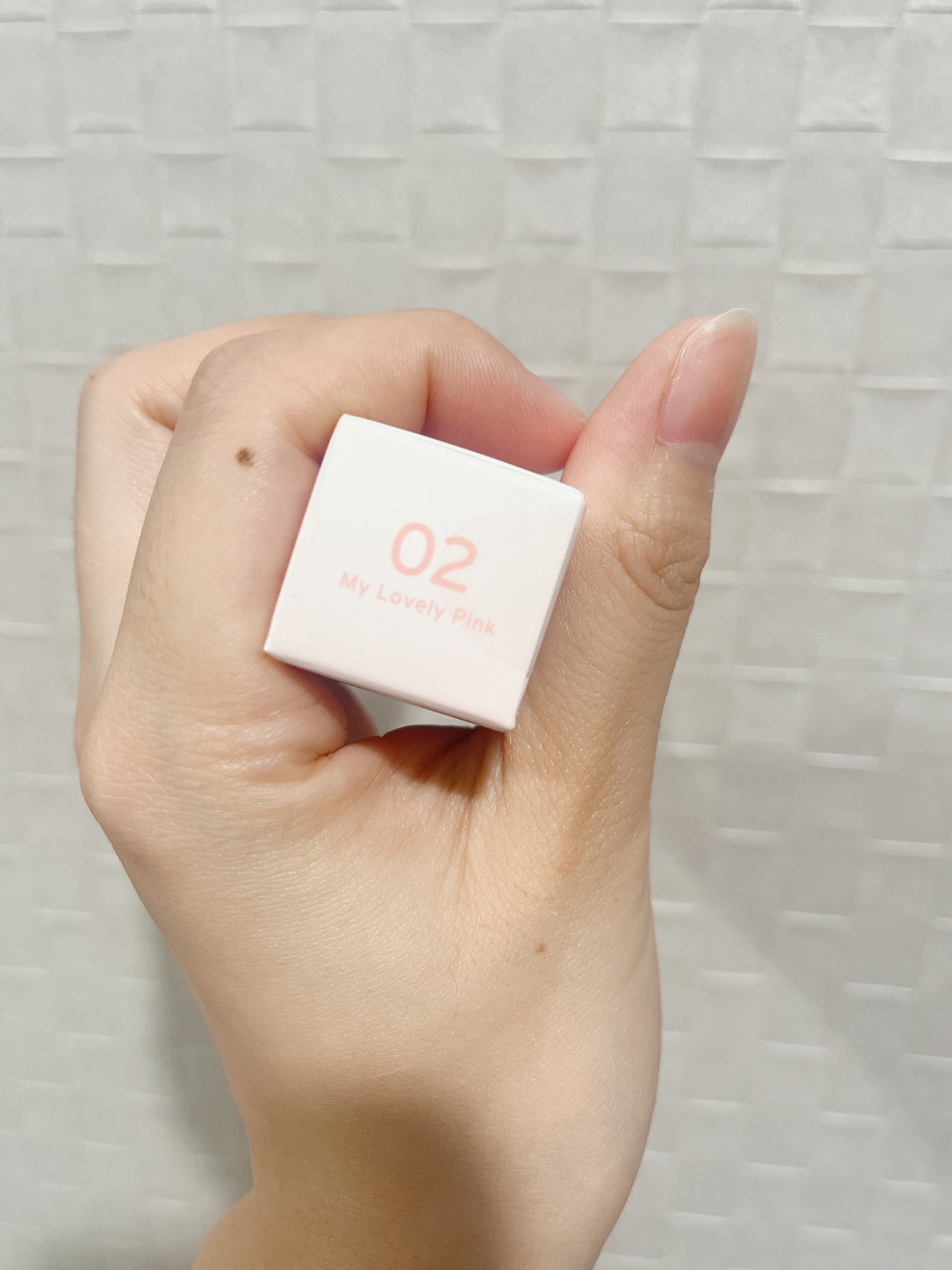 ⽔彩チーク 02 マイラブリーピンク/Fujiko/リキッドチークを使ったクチコミ（3枚目）