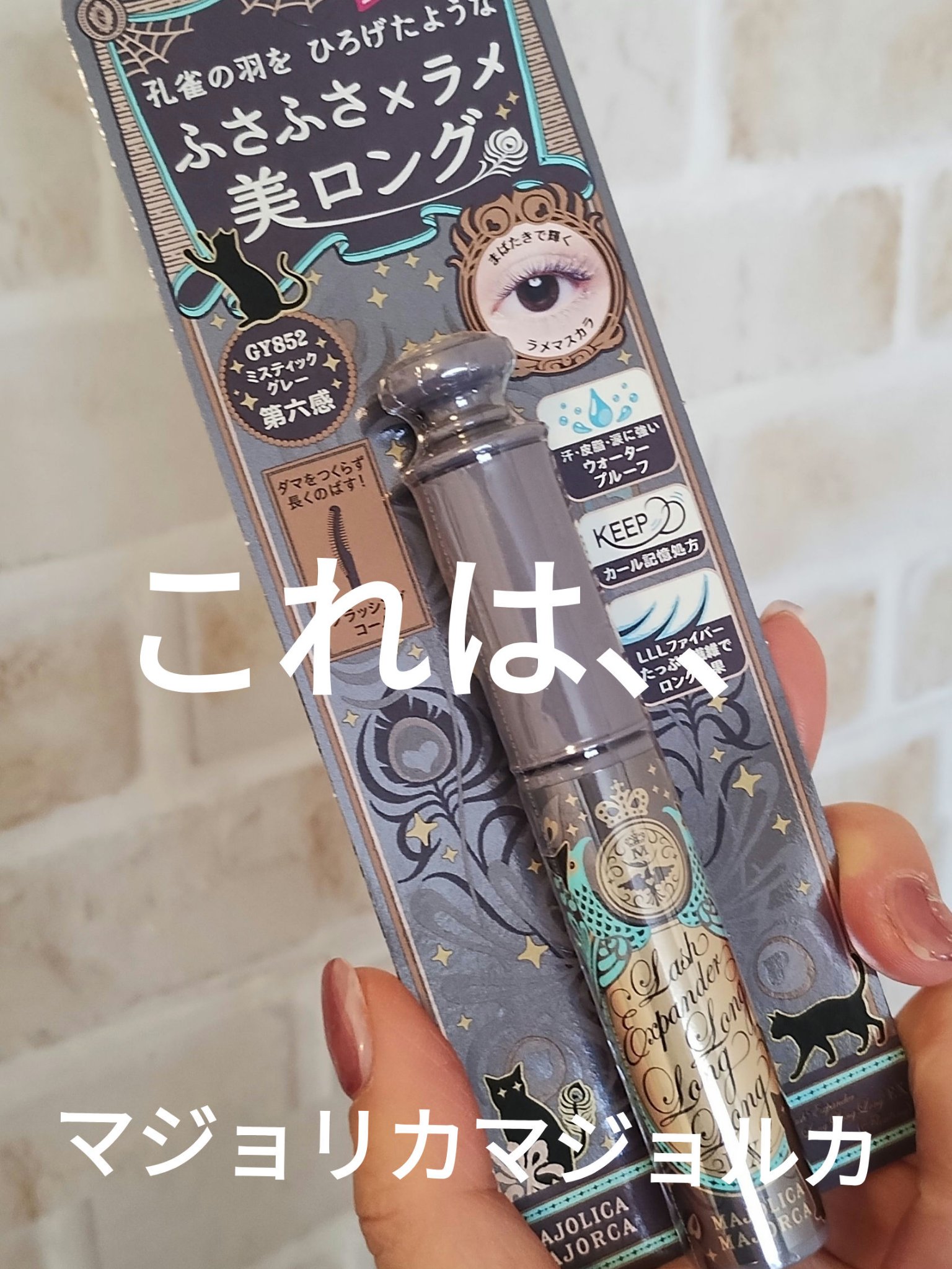 ラッシュエキスパンダー ロングロングロング ＥＸ （フローティング）/MAJOLICA MAJORCA/マスカラを使ったクチコミ（1枚目）