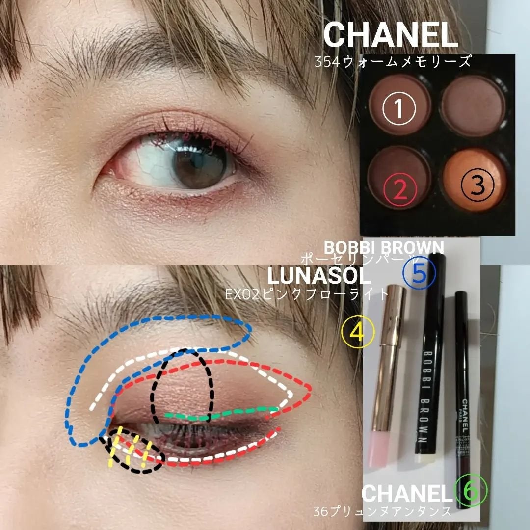 レ キャトル オンブル/CHANEL/アイシャドウパレットを使ったクチコミ(3枚目)