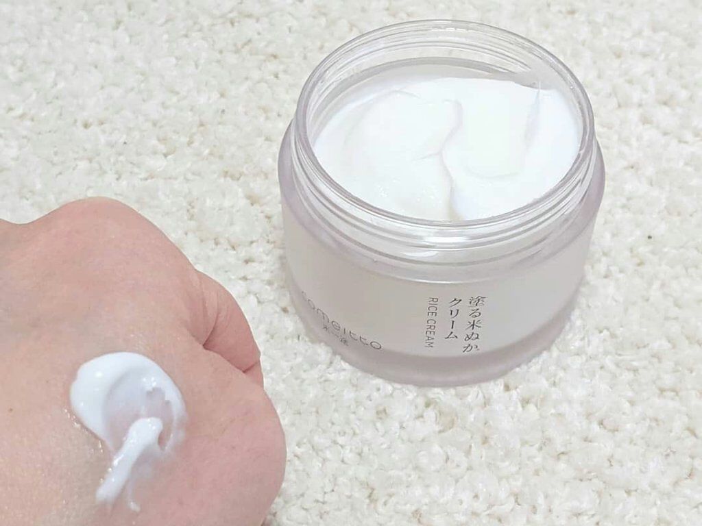塗る米ぬかクリーム/米一途/フェイスクリームを使ったクチコミ（1枚目）