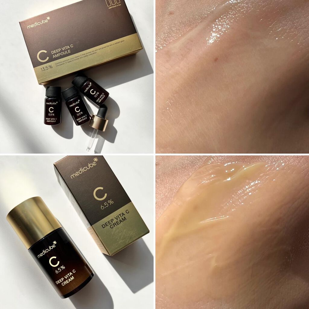 ディープビタCアンプル/MEDICUBE/美容液を使ったクチコミ（2枚目）