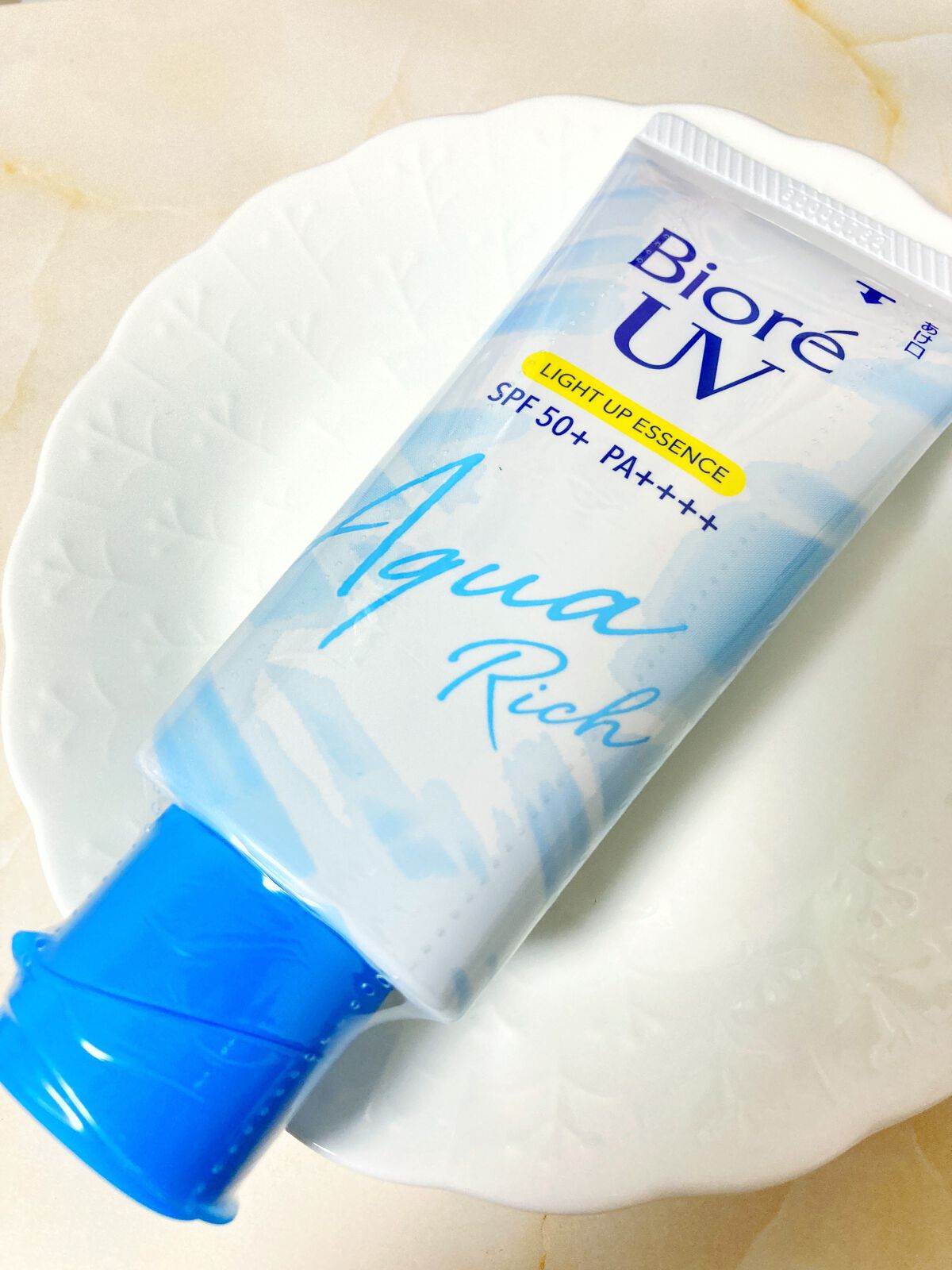 ビオレUV アクアリッチ ライトアップエッセンス/ビオレ/日焼け止めクリームを使ったクチコミ(1枚目)