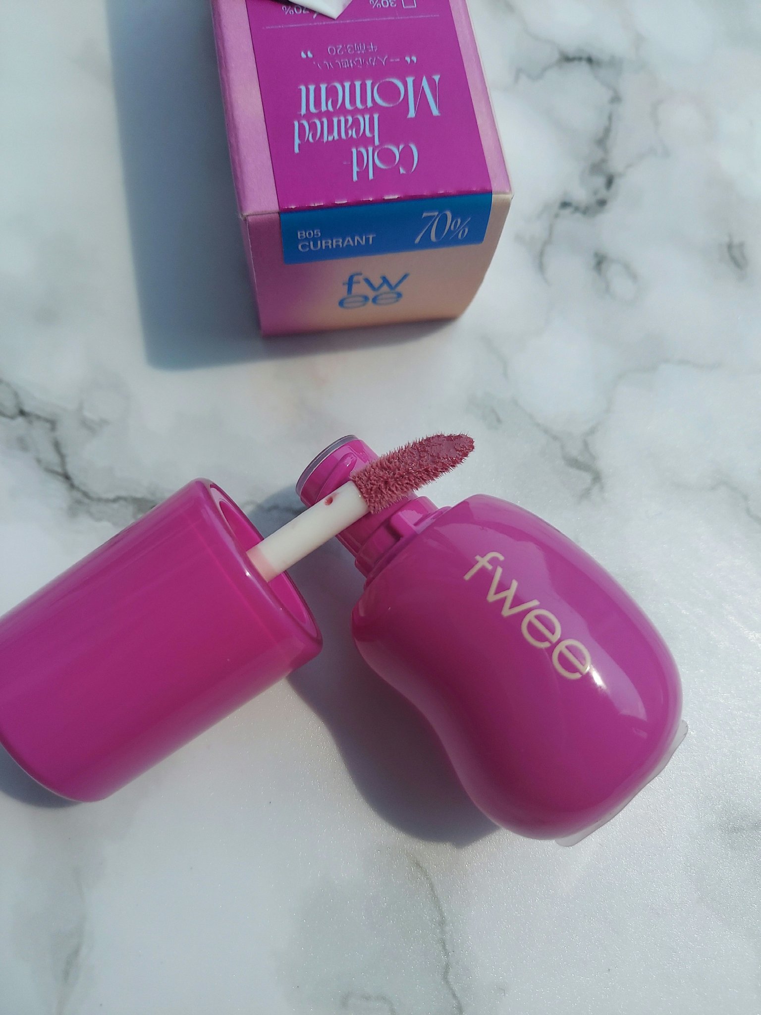 フィー 3Dボリューミンググロス/fwee/リップグロスを使ったクチコミ（1枚目）