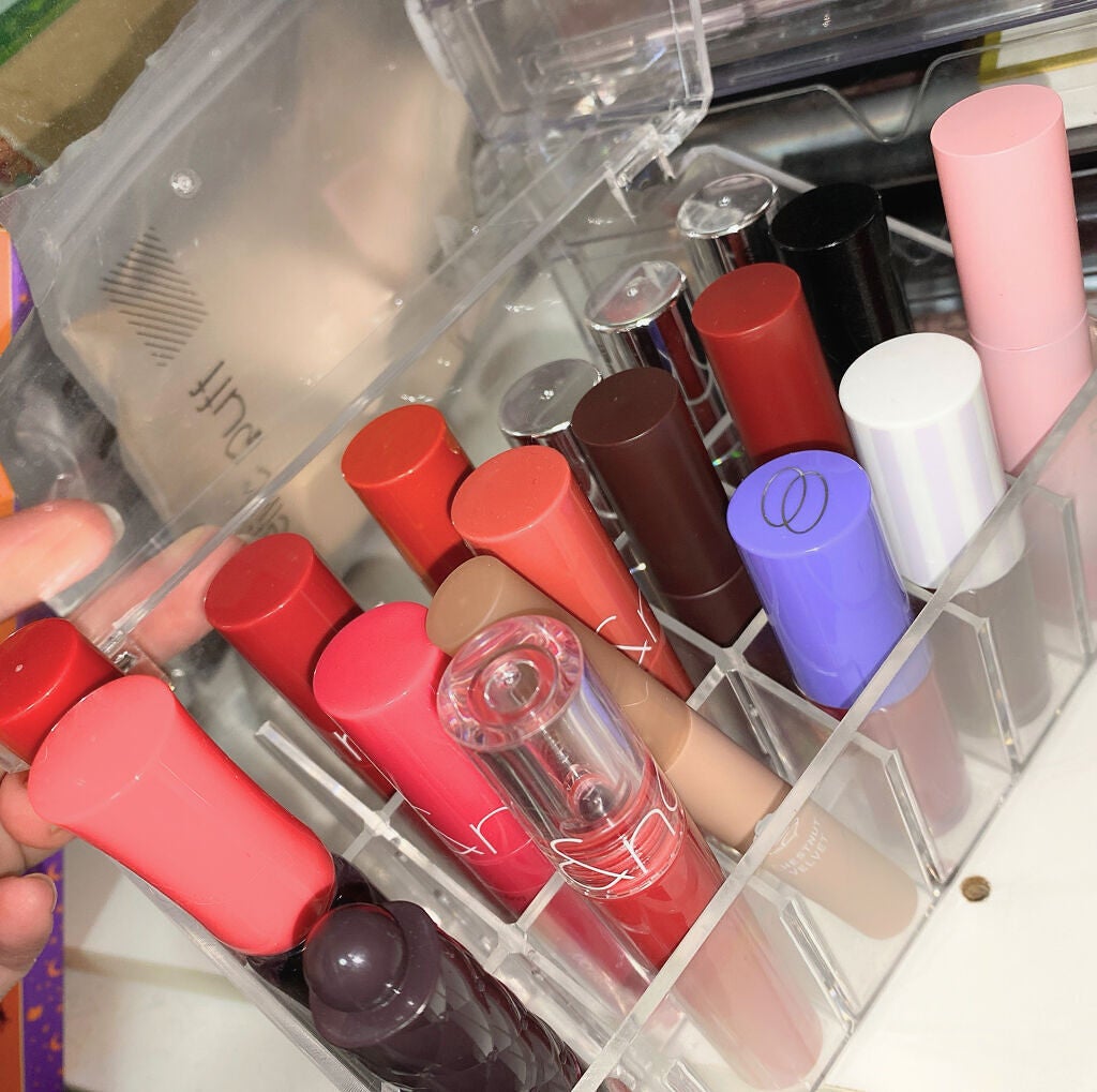3段式クリアーケース/DAISO/その他化粧小物を使ったクチコミ(7枚目)