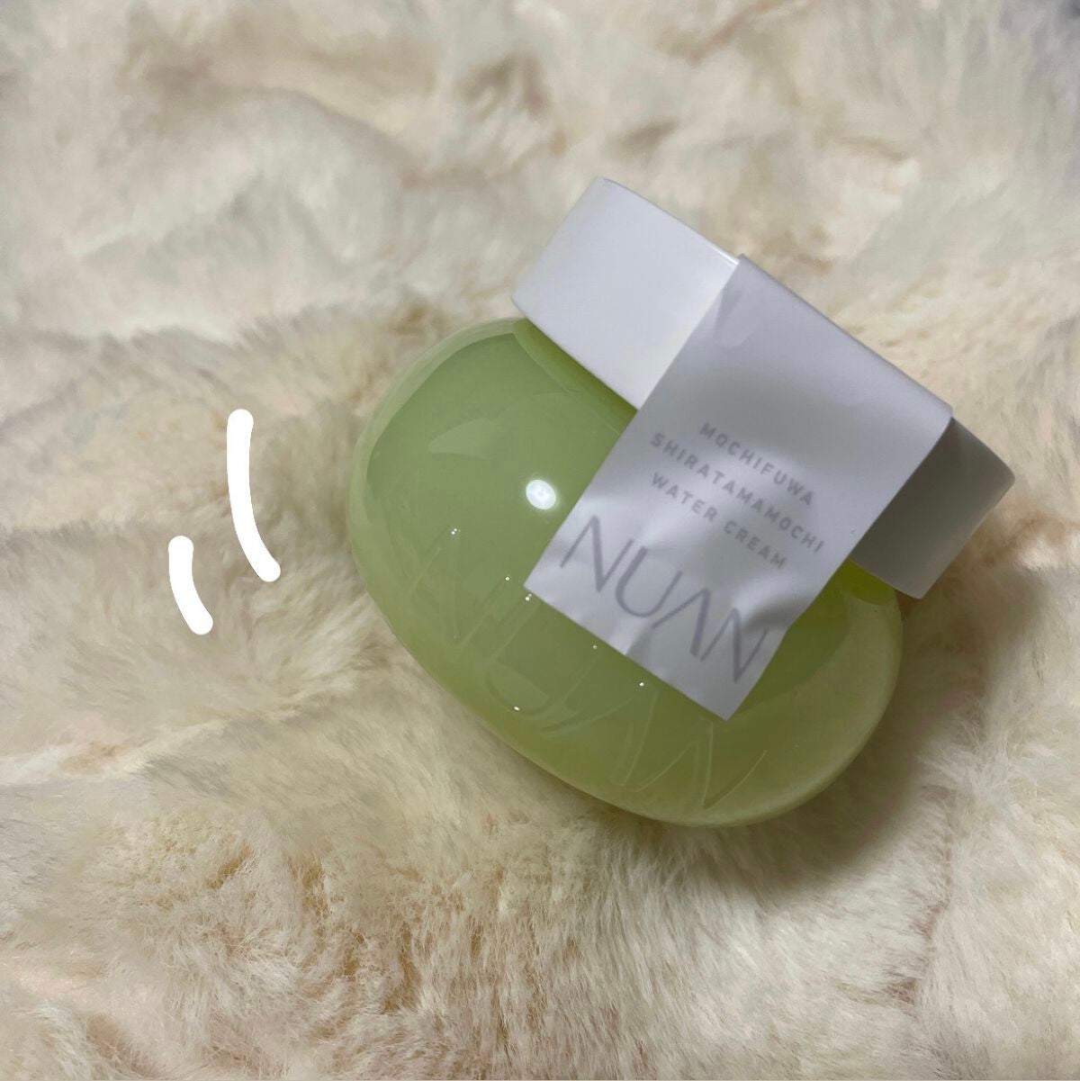 白玉もちウォータークリーム/NUAN/フェイスクリームを使ったクチコミ(1枚目)
