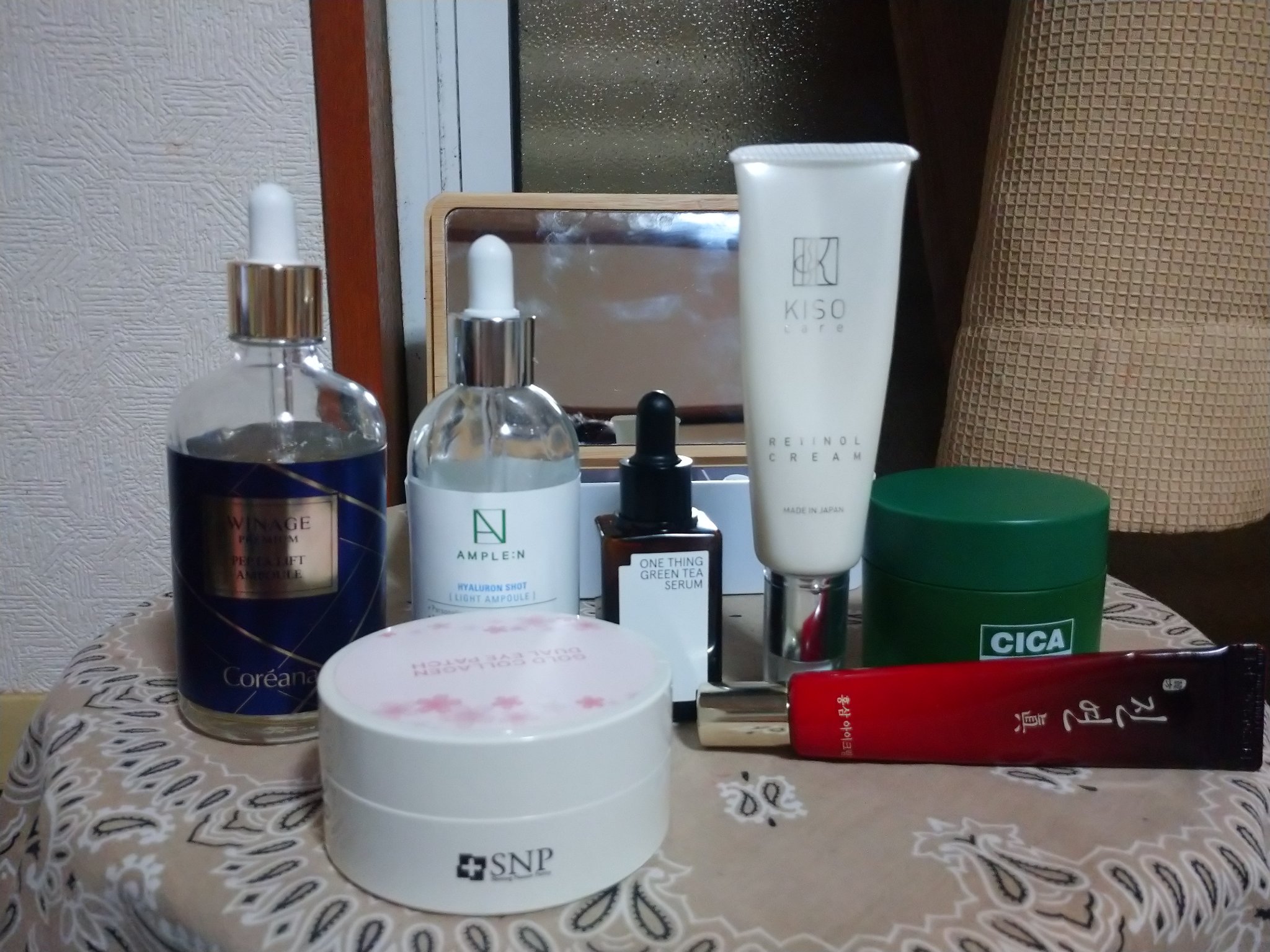 シカパンテノールスリーピングマスク/SNP/フェイスクリームを使ったクチコミ（2枚目）