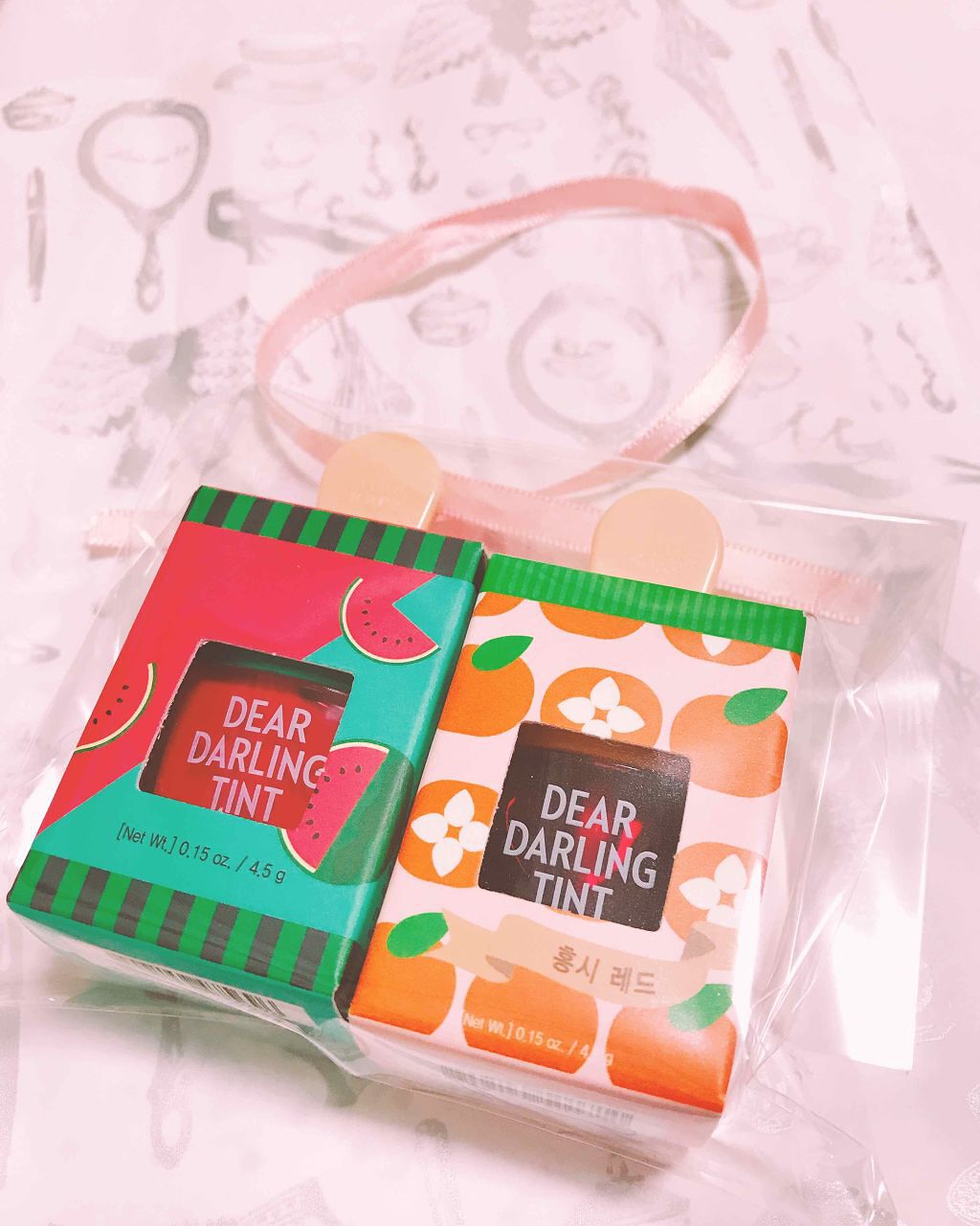 いちごもなか on LIPS 「雑談🗣お久しぶりです!友達から誕プレでエチュードハウスのジェル..」(1枚目)