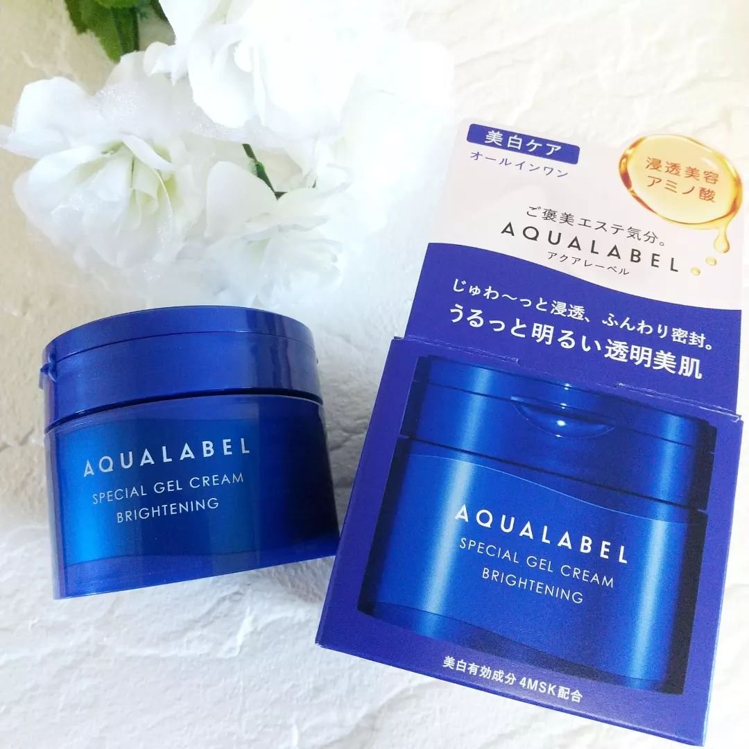 スペシャルジェルクリーム EX （ブライトニング） /アクアレーベル/オールインワン化粧品を使ったクチコミ（2枚目）