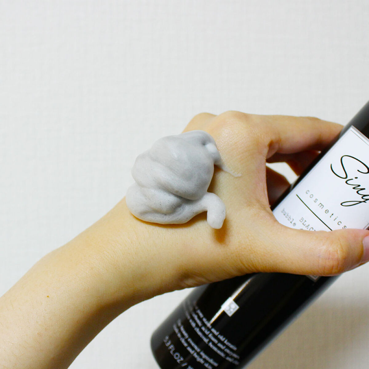 ブラックバブルフェイスウォッシュ /Sing/洗顔フォームを使ったクチコミ（3枚目）