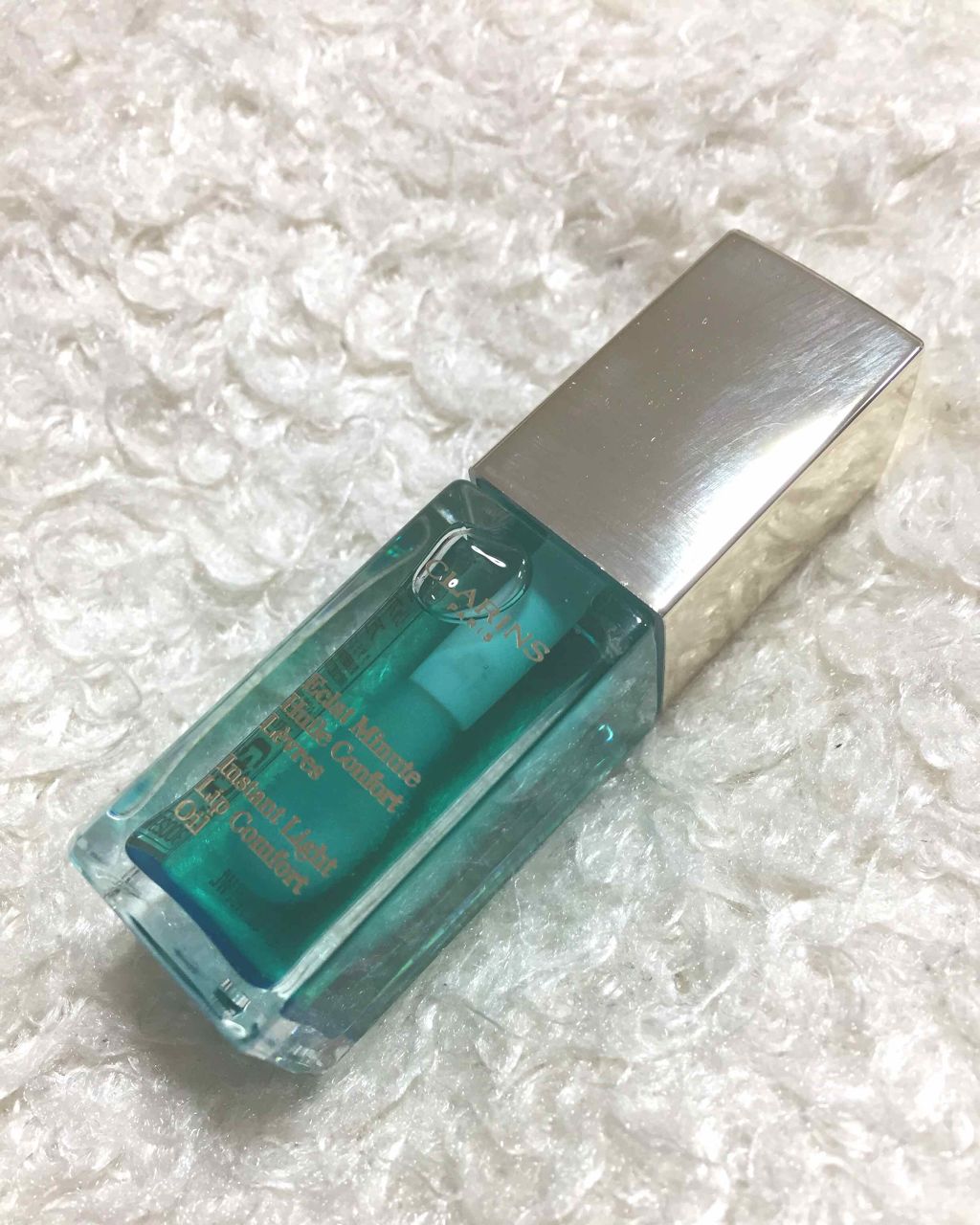 コンフォート リップオイル  06 mint/CLARINS/リップグロスを使ったクチコミ（1枚目）